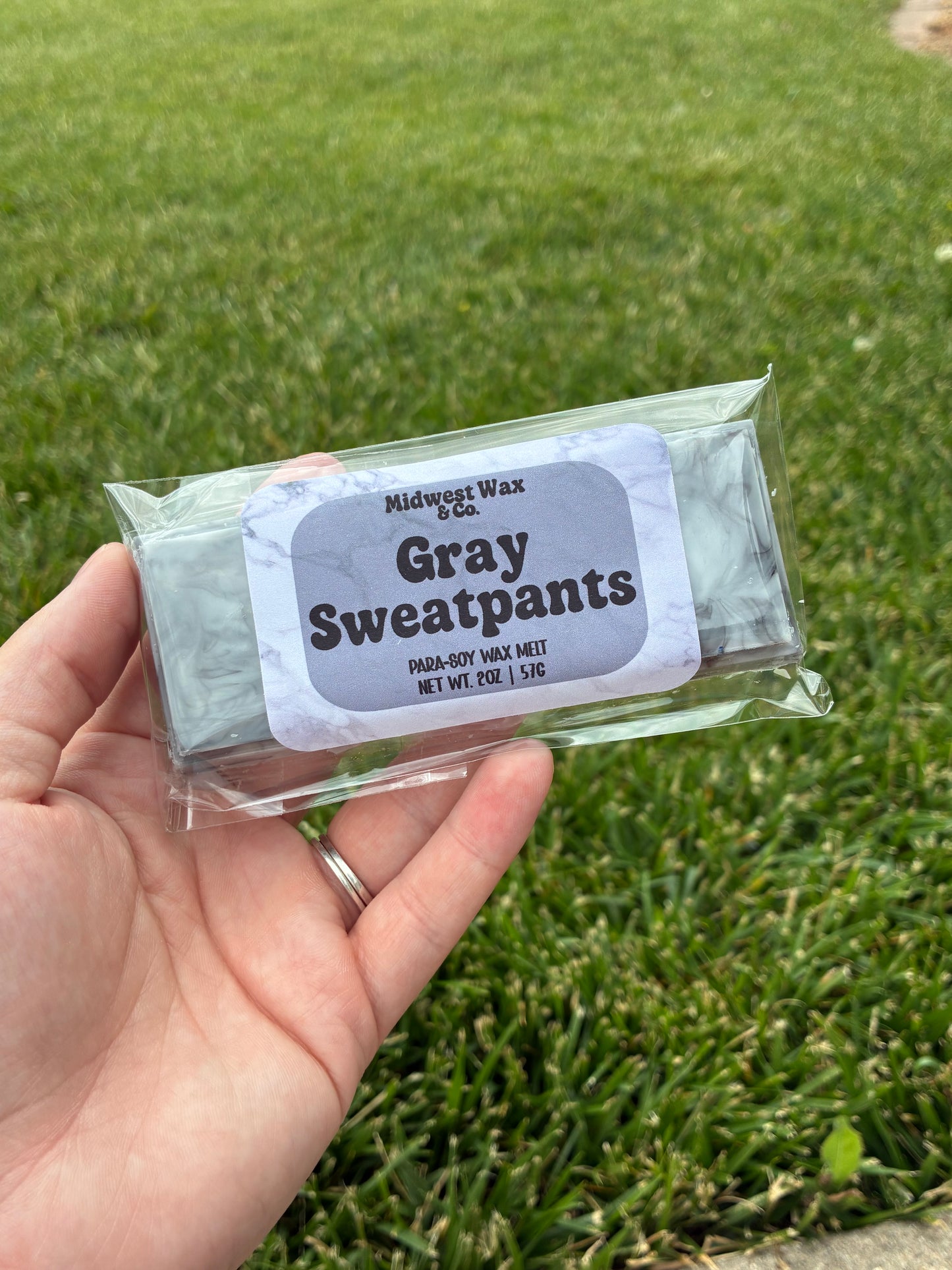 Gray Sweatpants Wax Melt