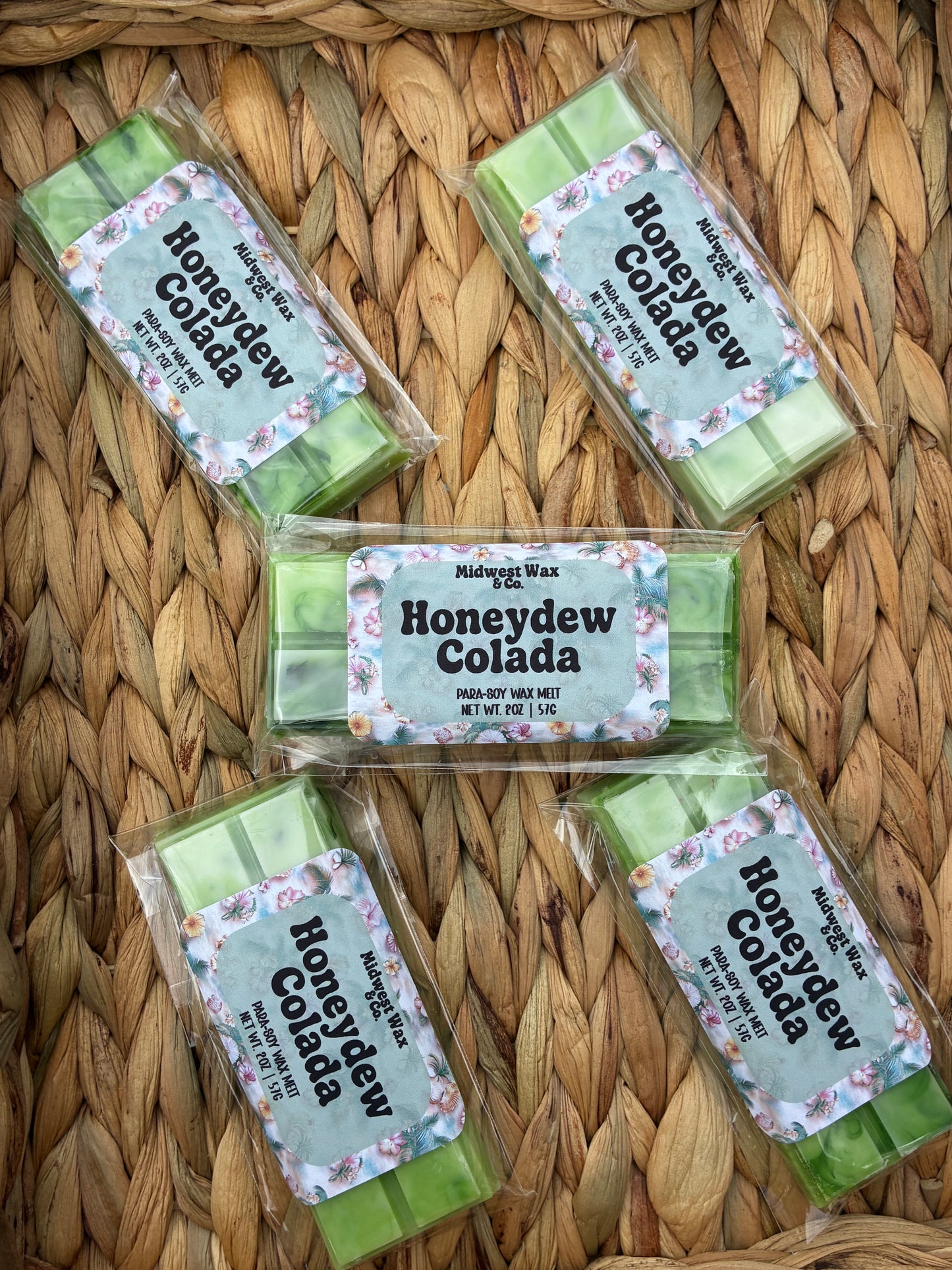 Honeydew Colada Wax Melt