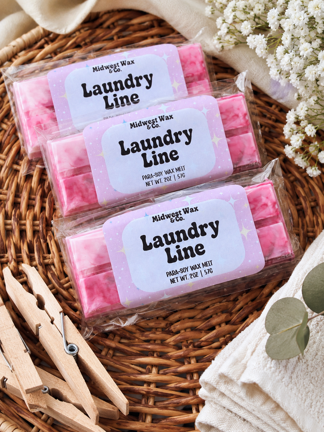 Laundry Line Wax Melt